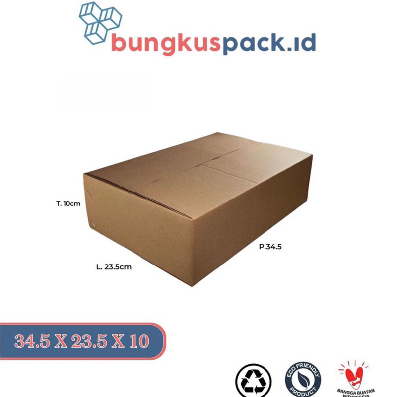 

Kardus Box Packing [34,5x23,5x10cm] /5pcs