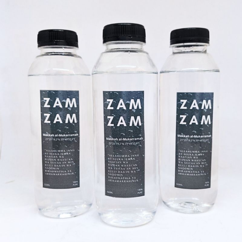 

Air Zam Zam 500ml Makkah al-Mukarramah