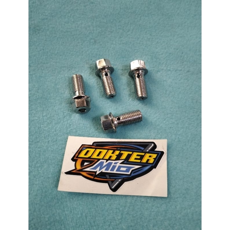 Baut selang Rem Yamaha baut banjo Yamaha stainless original Heng Thailand