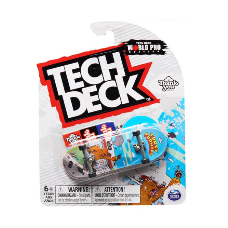 Tech Deck World Pro Edition Thank You Torey Pudwill