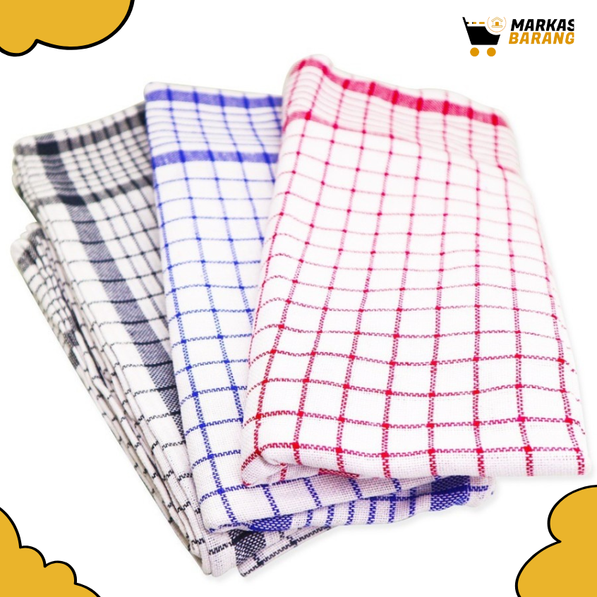 Serbet Kotak Kain Katun Super