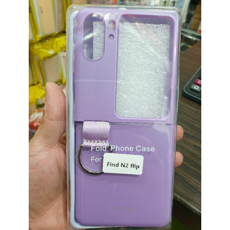 FOLD CASE PREMIUM OPPO FIND N2 FLIP + Gantungan