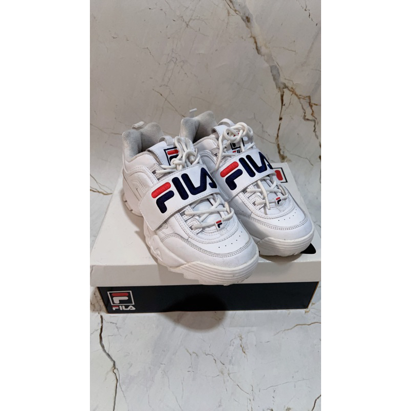 PRELOVED FILA DISRUPTOR II APPLIQUE ORIGINAL