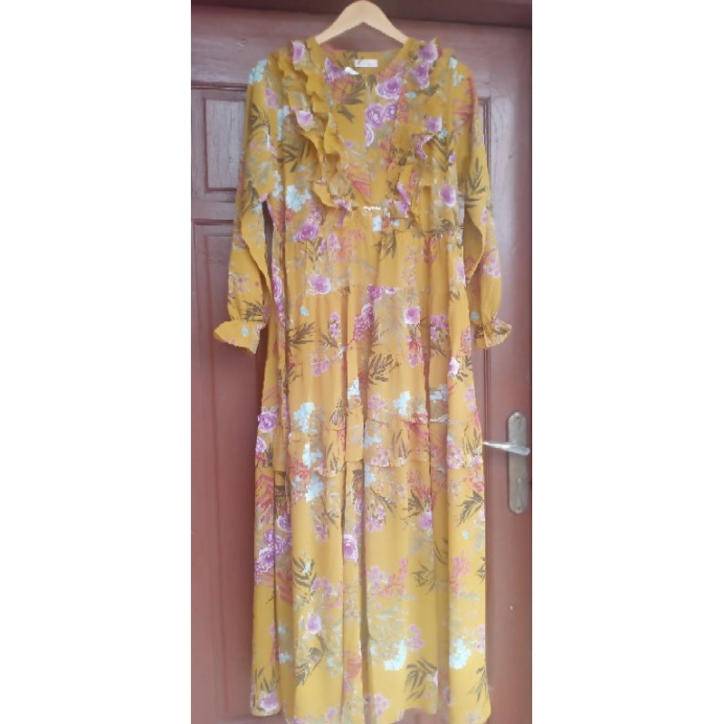 tunik bunga kuning keyha