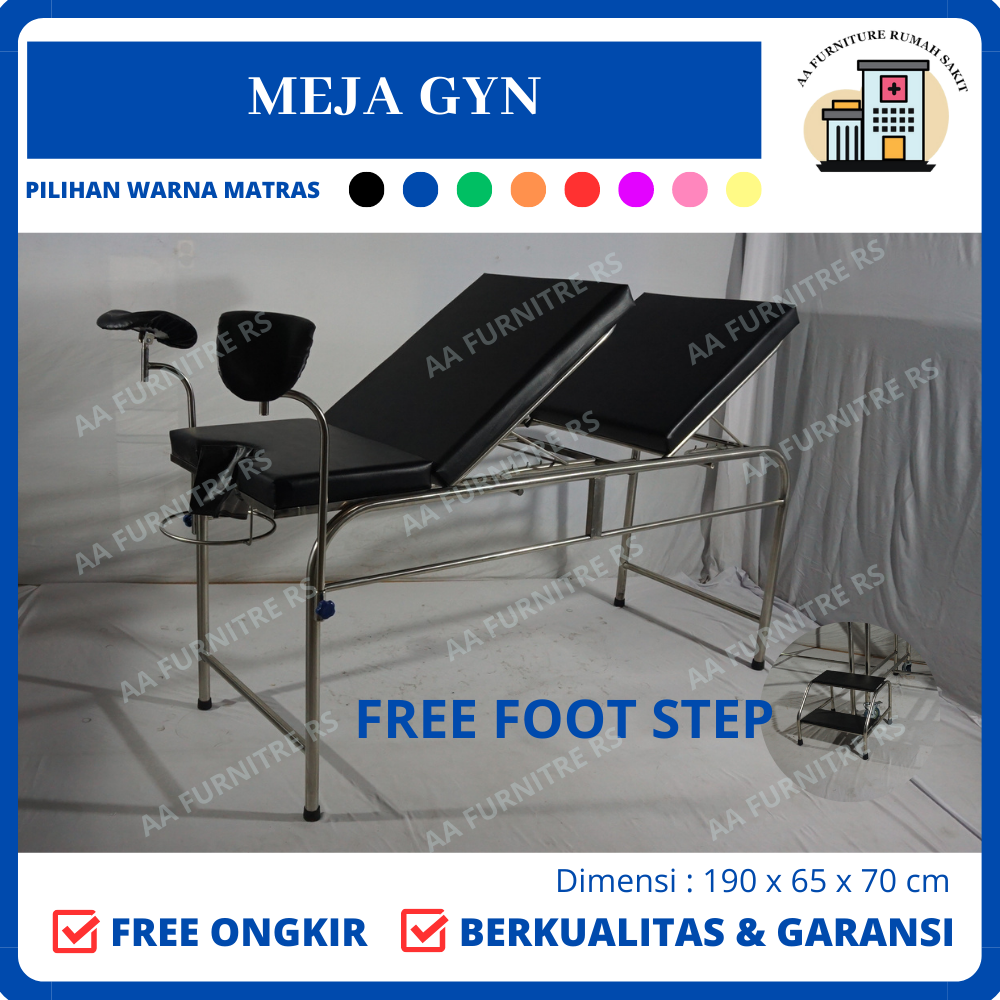 Meja Gyn Meja Gynekologi Bed Gynecology Meja Gyn Besi dan Stainless