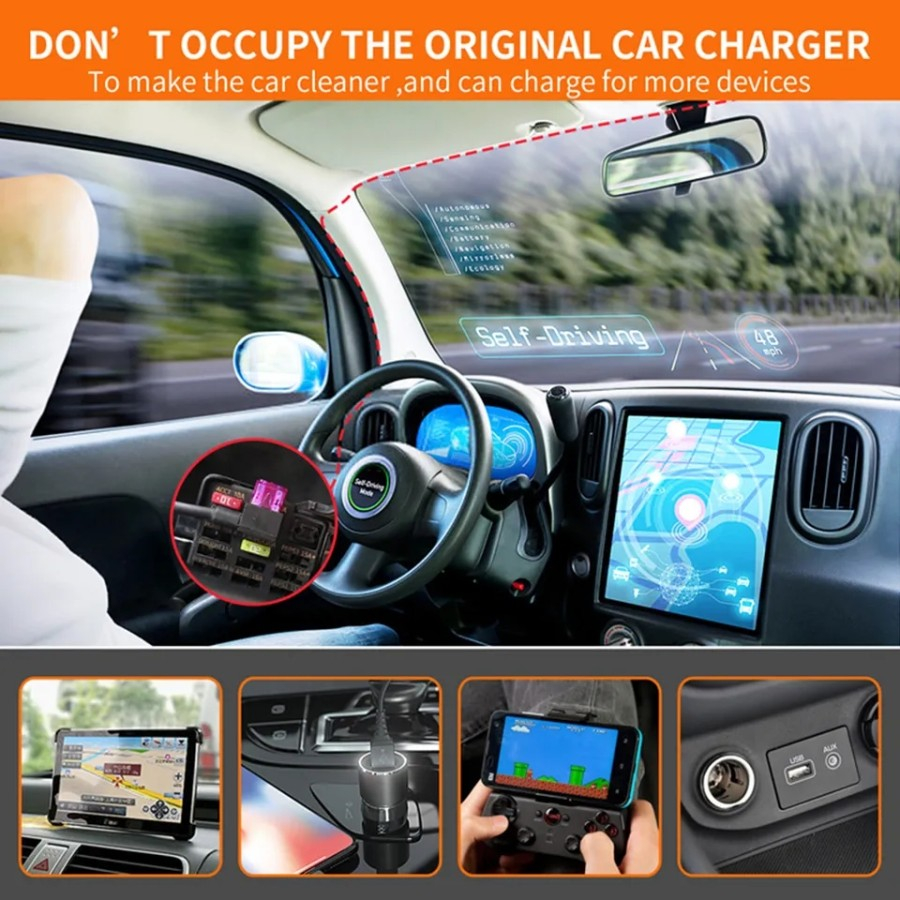 MH - CHARGER KAMERA MOBIL R300 MINI USB / ESIA UNIVERSAL