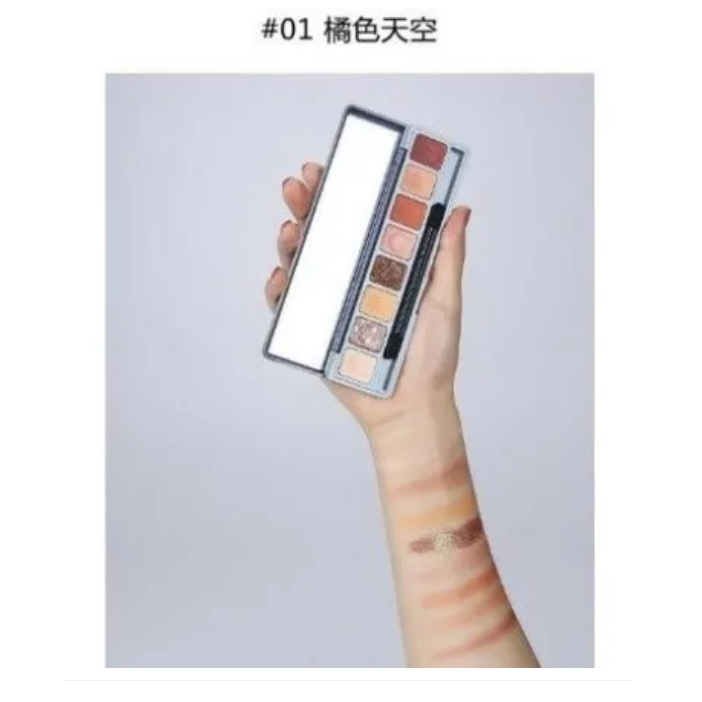 Lameila Lamailai Soft Eyeshadow Lasting Makeup 8 Colors Makeup LM 3051