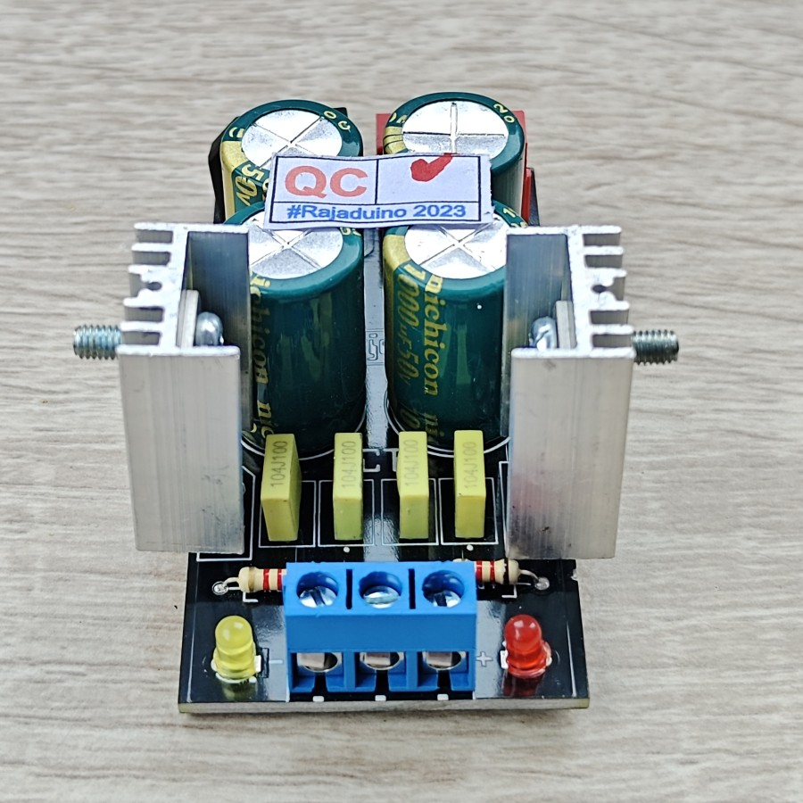 DC Rectifier 12V 15V CT Penyearah Tegangan Power Supply Simetris