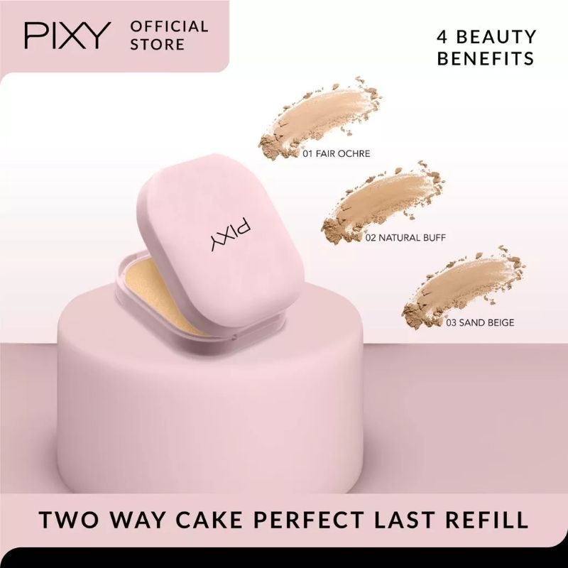 ❤️Miss.Vinka❤️Pixy UV Whitening pressed powder two way cake - Refill