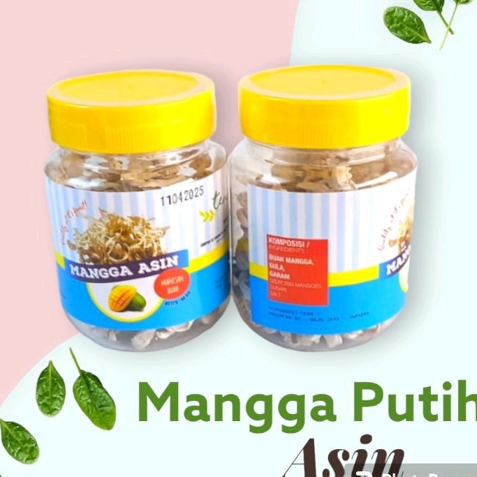 

Manisan Mangga Putih Asin 80 gram /Manisan Mangga