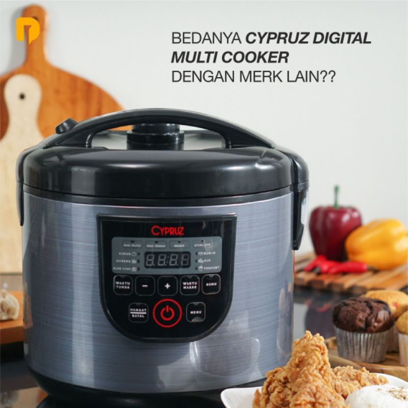 cypruz rice cooker 1,8L