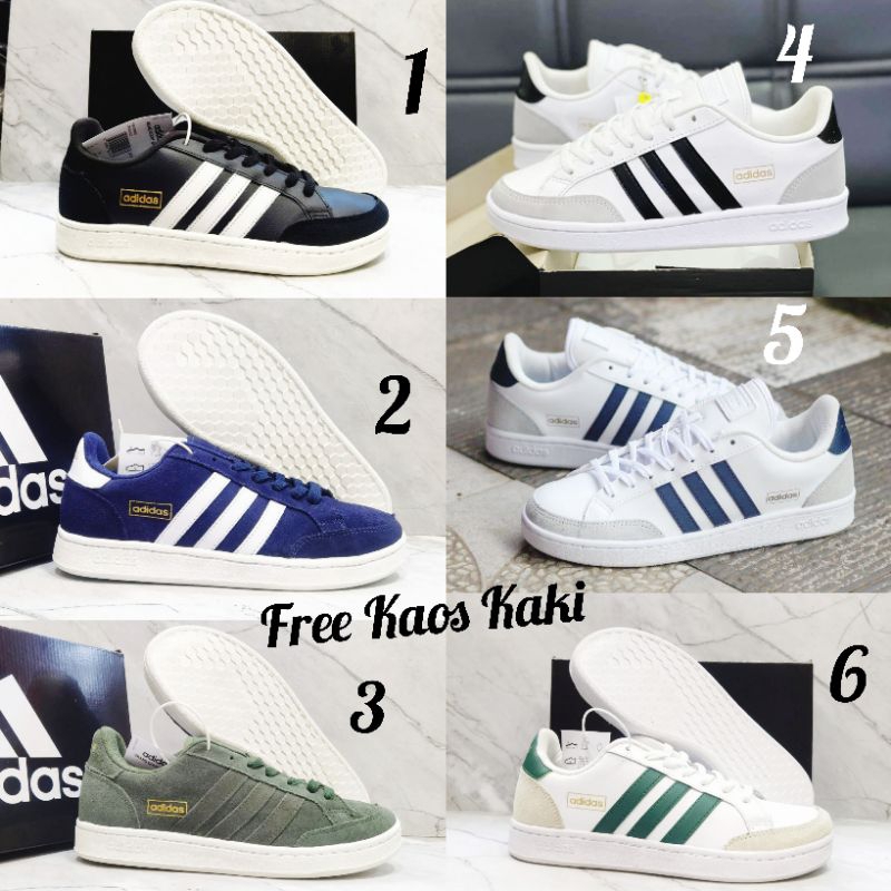 ADIDAS BLAZER IMPORT SIZE 39 - 44  SEPATU SNEAKERS PRIA PUTIH HITAM SEKOLAH PUTIH NAVY