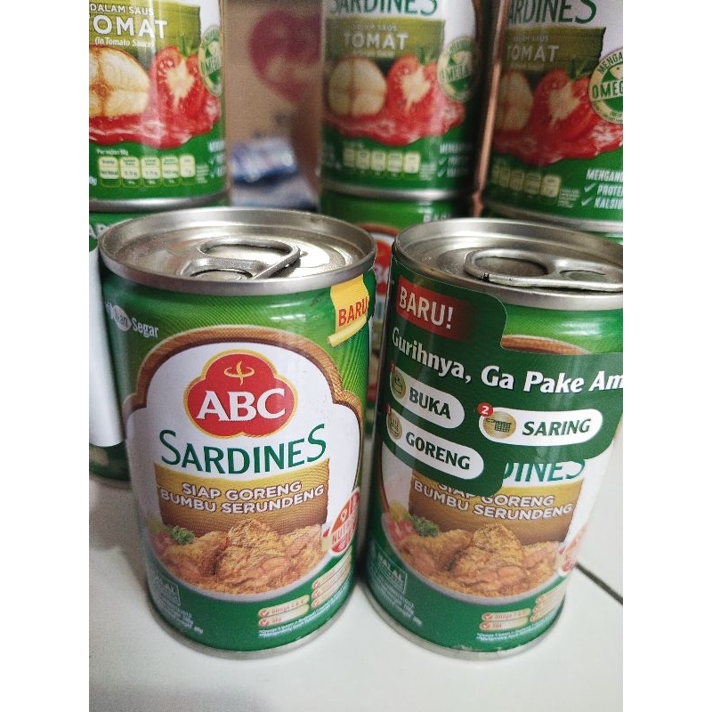 

Sardines ABC Bumbu Serundeng/Ikan Siap Goreng Bumbu Serundeng ABC 155g