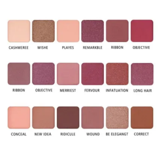 Lameila Lamailai Eyeshadow 18 warna premium LML5037