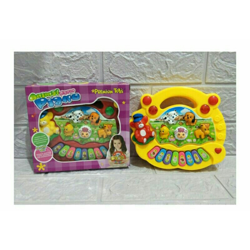 MAINAN ANAK ANIMAL FARM PIANO - MAINAN SUARA HEWAN PETERNAKAN