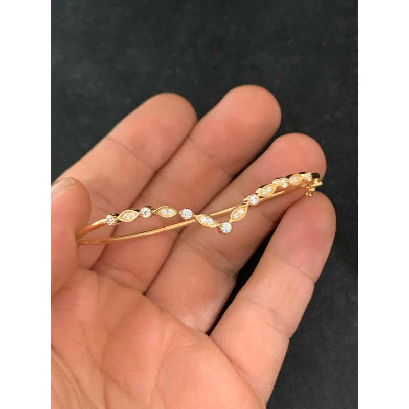 gelang emas asli kdr 700 model bermata UBS gold