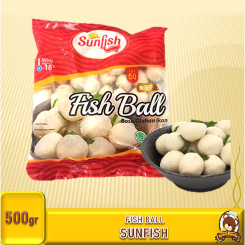 Sunfish Fish Ball Baso Ikan 500g Sunfish Distributor Frozen Food Bogor Alternatife Cedea
