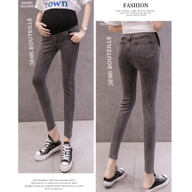 New!Celana Ibu Hamil  Stretch Jeans 8182