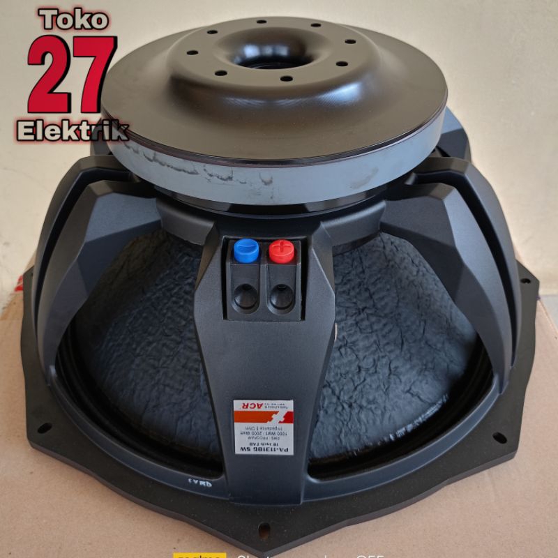 Speaker ACR Fabulous 18 inch PA 113186 SW FAB 2000 Watt