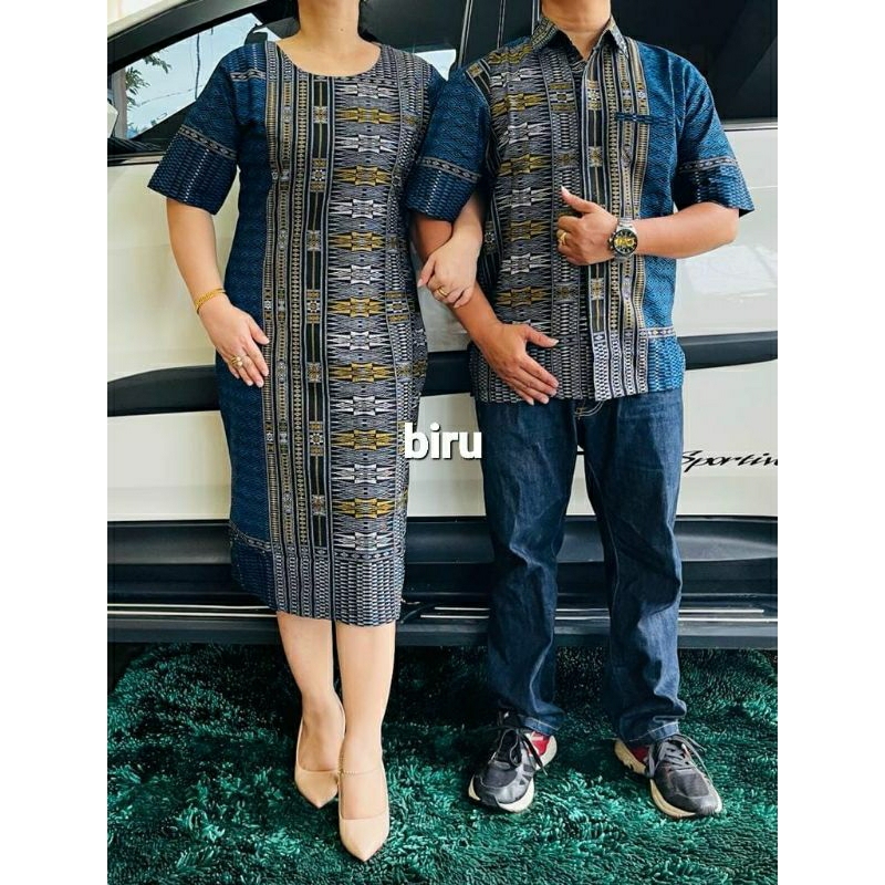 DRESS COUPLE /KEMEJA COUPLE KATUN ULOS