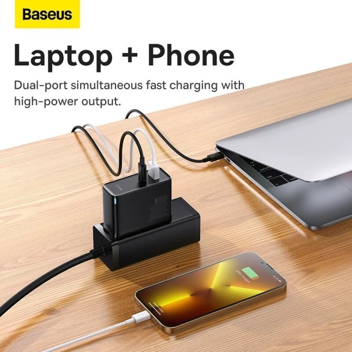 BASEUS GaN 5 Pro 100W Fast Charger iphone 14 macbook Power Delivery PD