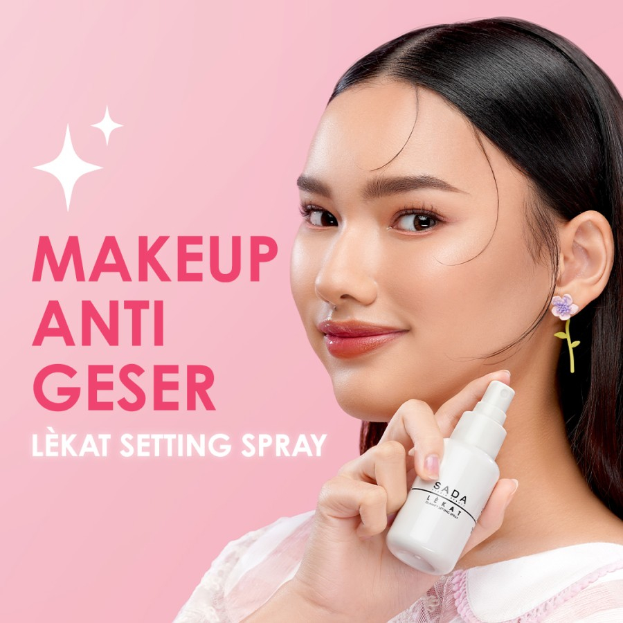 Sada Lekat Glamify Setting Spray BPOM