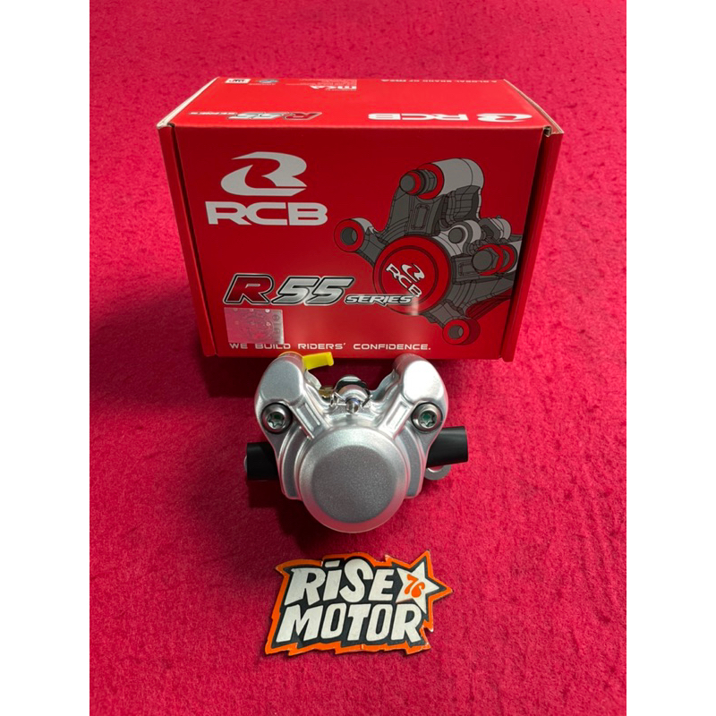 KALIPER RACING BOY RCB 2 PISTON BELAKANG SILVER