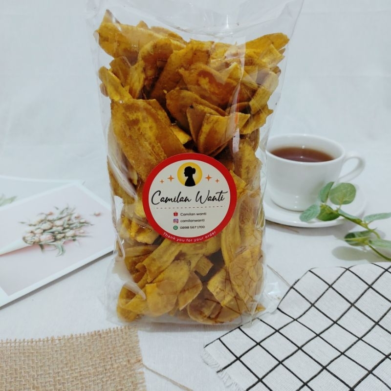 

KRIPIK PISANG / KERIPIK PISANG MANIS (250 gram)