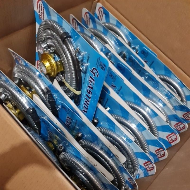 Set Paket Lengkap Selang + Regulator gas gastron 1.8meter selang regulator gas SNI regulator