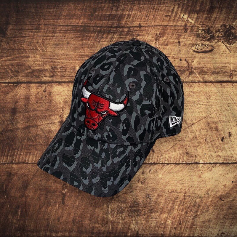 New Era 9forty Cap - Over All Camo Chicago Bulls (Black Camo) Original 100%