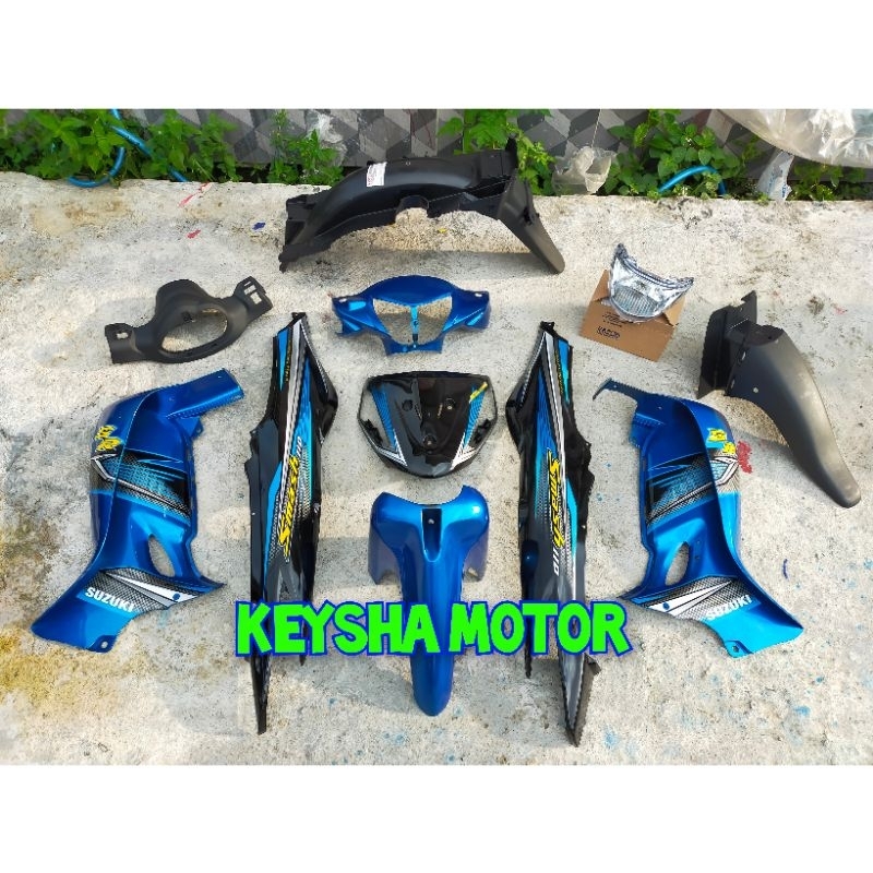FULL BODY SUZUKI SMASH NEW BIRU FULL SET