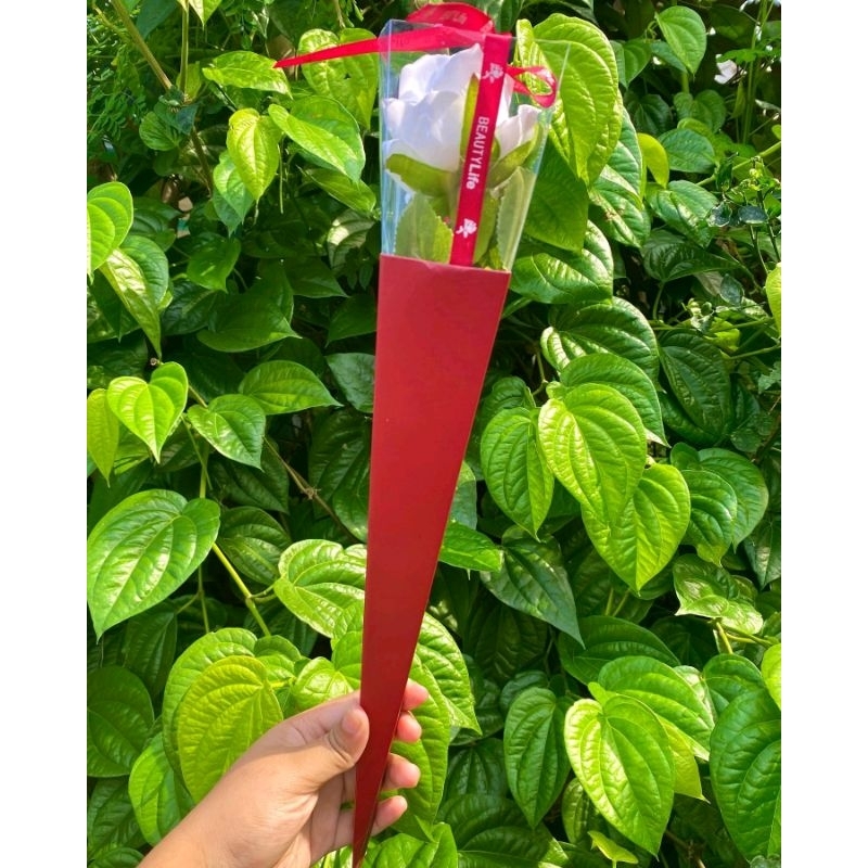 (M) BUKET SINGLE ROSE BOX/ BUKET BUNGA PALSU/ HAMPERS / BUKET WISUDA / BUKET BONEKA / HADIAH ULANG TAHUN COWOK COWO / HADIAH PERNIKAHAN / HADIAH UNTUK CEWEK / HADIAH UNTUK IBU ISTRI SUAMI TEMAN/ ANNIVERSARY/ VALENTINE / ULTAH