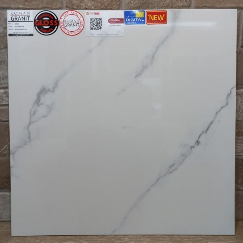ROMAN GRANIT GT609885FR DFONTINA STATUARIO 60X60 KW1