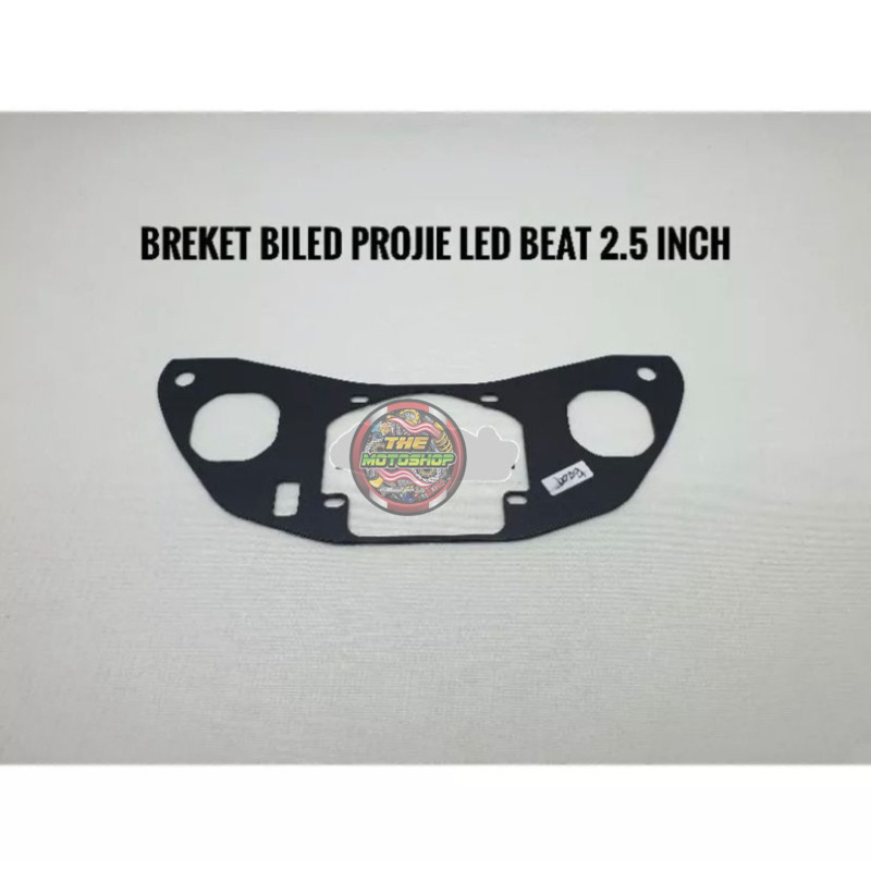 BREKET LAMPU PROJIE BILED AES WST 2.5 INCH MOTOR BEAT DELUXE 2020 - 2022