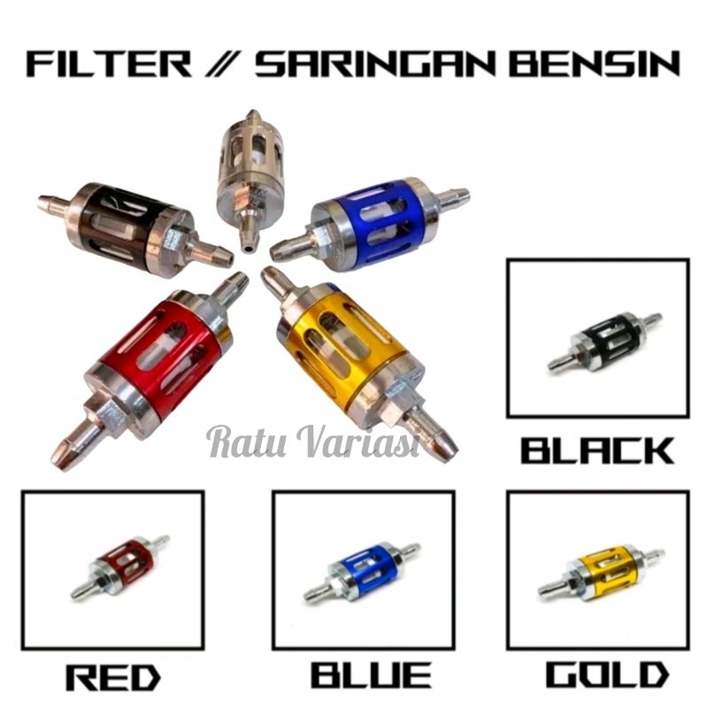 Filter Bensin Motor Filter Bensin Kaca CNC Saringan Bensin Motor Kaca CNC Universal