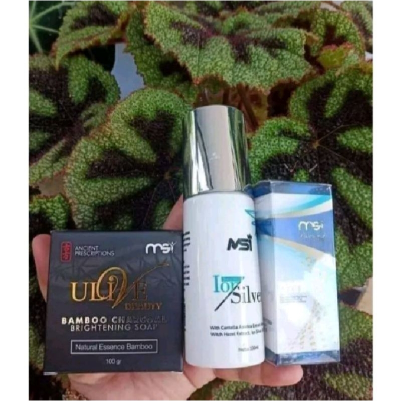 ( FREE GIFT) PAKET HEMAT 3 SERANGKAI/ JERAWAT / FLEK HITAM MSI ORIGINAL 100%