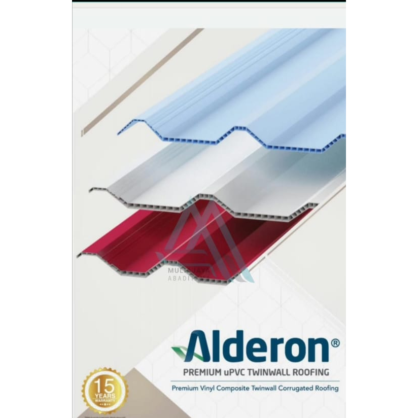 ALDERON ATAP UPVC Double Layer