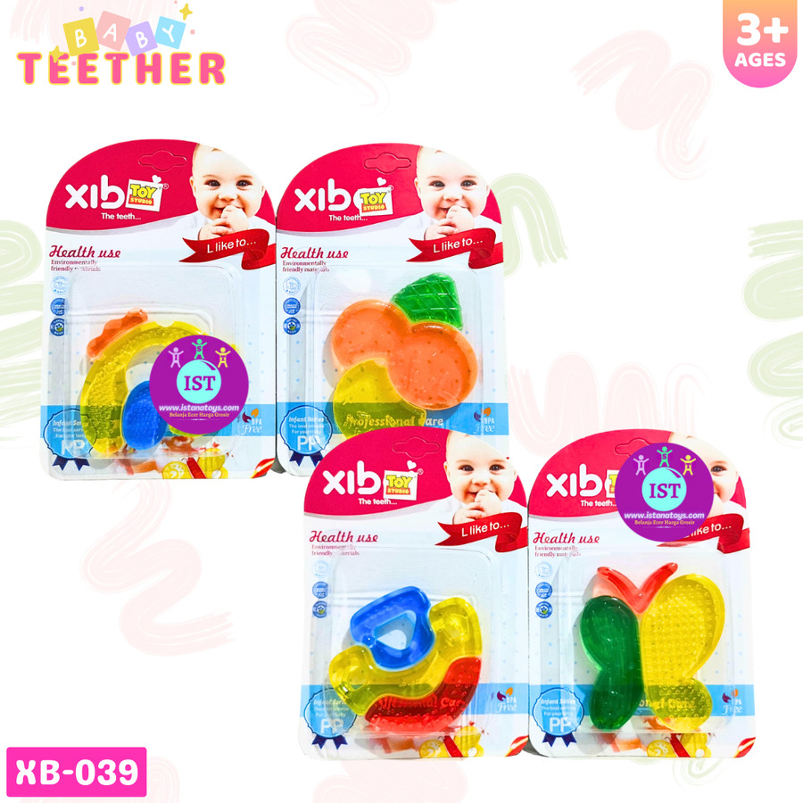 Mainan Anak Gigitan bayi Teether Xibei BPA FREE Gigit Gigitan XB-039