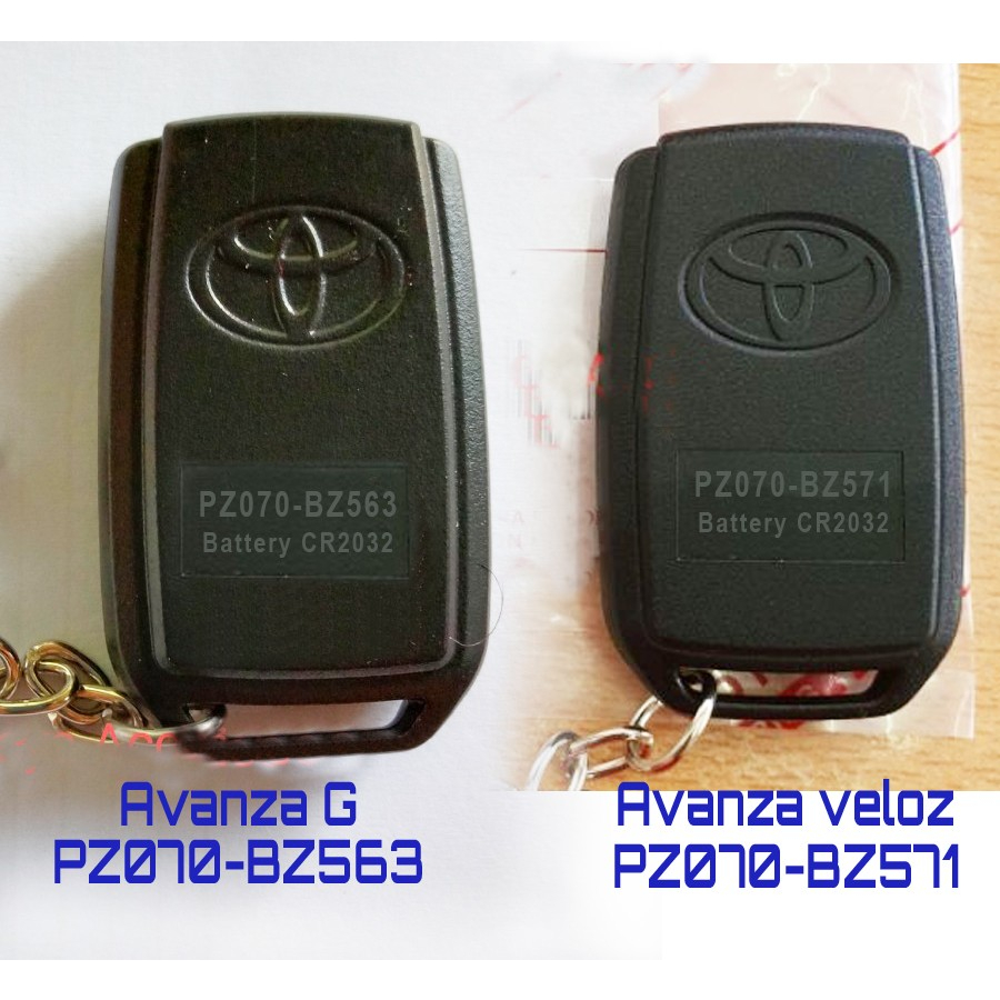 KUNCI REMOTE UPGRADE LIPAT TOYOTA AVANZA-VELOZ