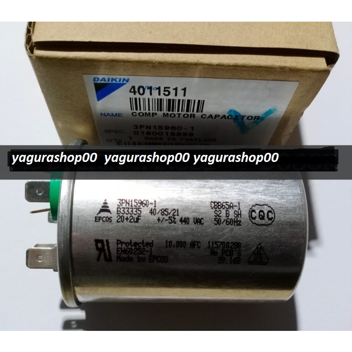 Capacitor Kapasitor AC Daikin 1/2PK 3/4PK FTNE15MV14 FTNE20 20+2uf Ori