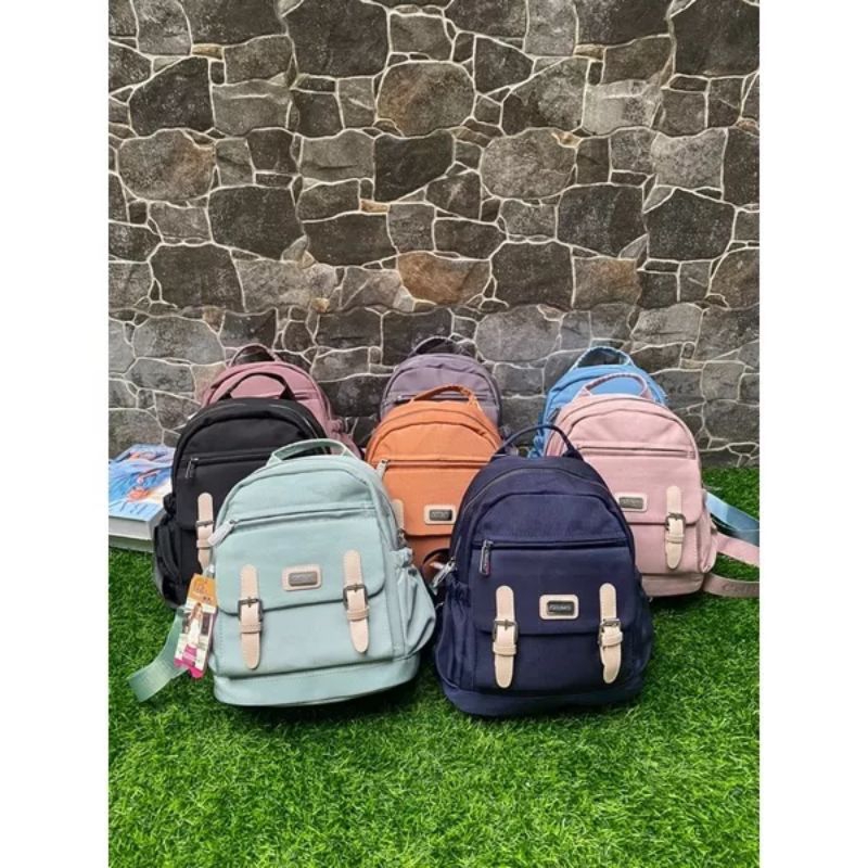 ORIGINAL Tas Ransel Chibao Wanita IMPORT KOREA Super Tebal Elegan Design Terbaru