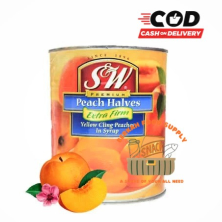 

SW PEACH HALVES in Syrup 825gr / Buah Peach Kaleng