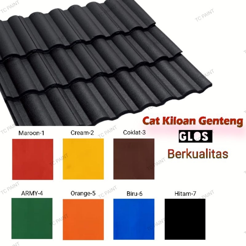 𝐓𝐂 𝐏𝐀𝐈𝐍𝐓_Cat tembok kiloan,Cat rumah dinding lembab,cat kayu & genteng,cat multiguna,