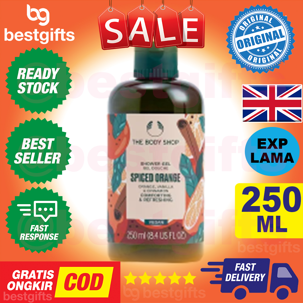 THE BODY SHOP WILD PINE SHOWER GEL SHOWER GEL SABUN MANDI GEL AROMA YANG MENYEGARKAN 250 ML
