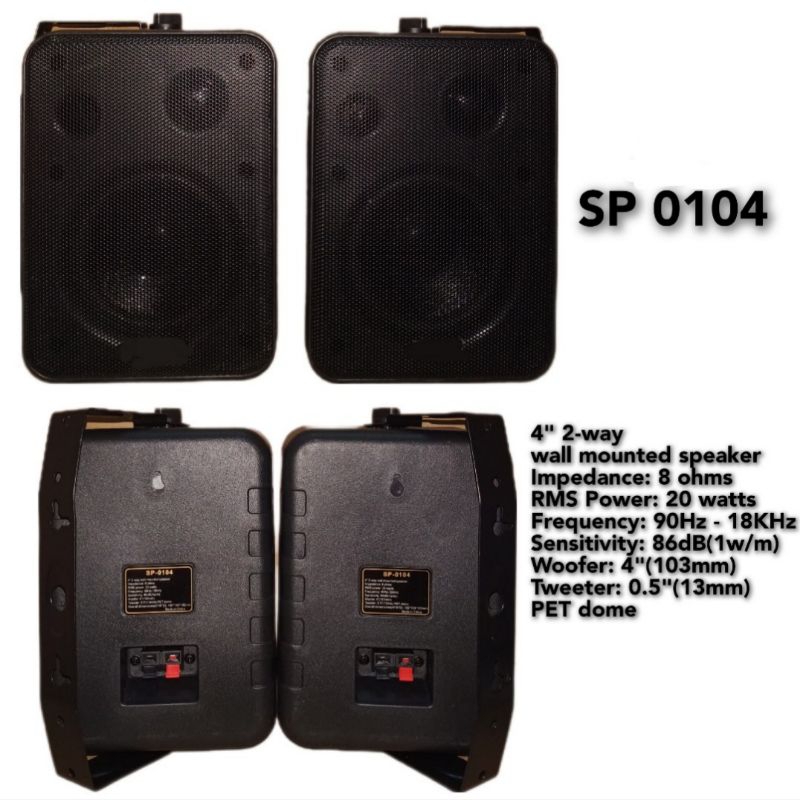 SPEAKER PASIF SP 0104 (4 INCH)