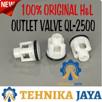 Outlet Valve H&L QL 2500 Sparepart Original QL2500