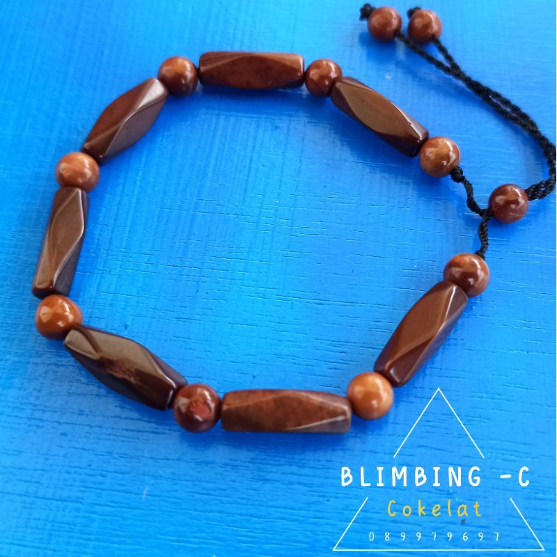 Gelang Kayu Kaukah (Kode 6L4N6) Terlaris Original koka kokka kaokah kokah