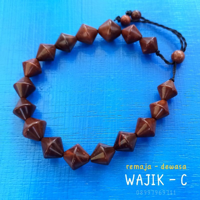 Gelang Kayu Kaukah (Kode 6L4N6) Terlaris Original koka kokka kaokah kokah