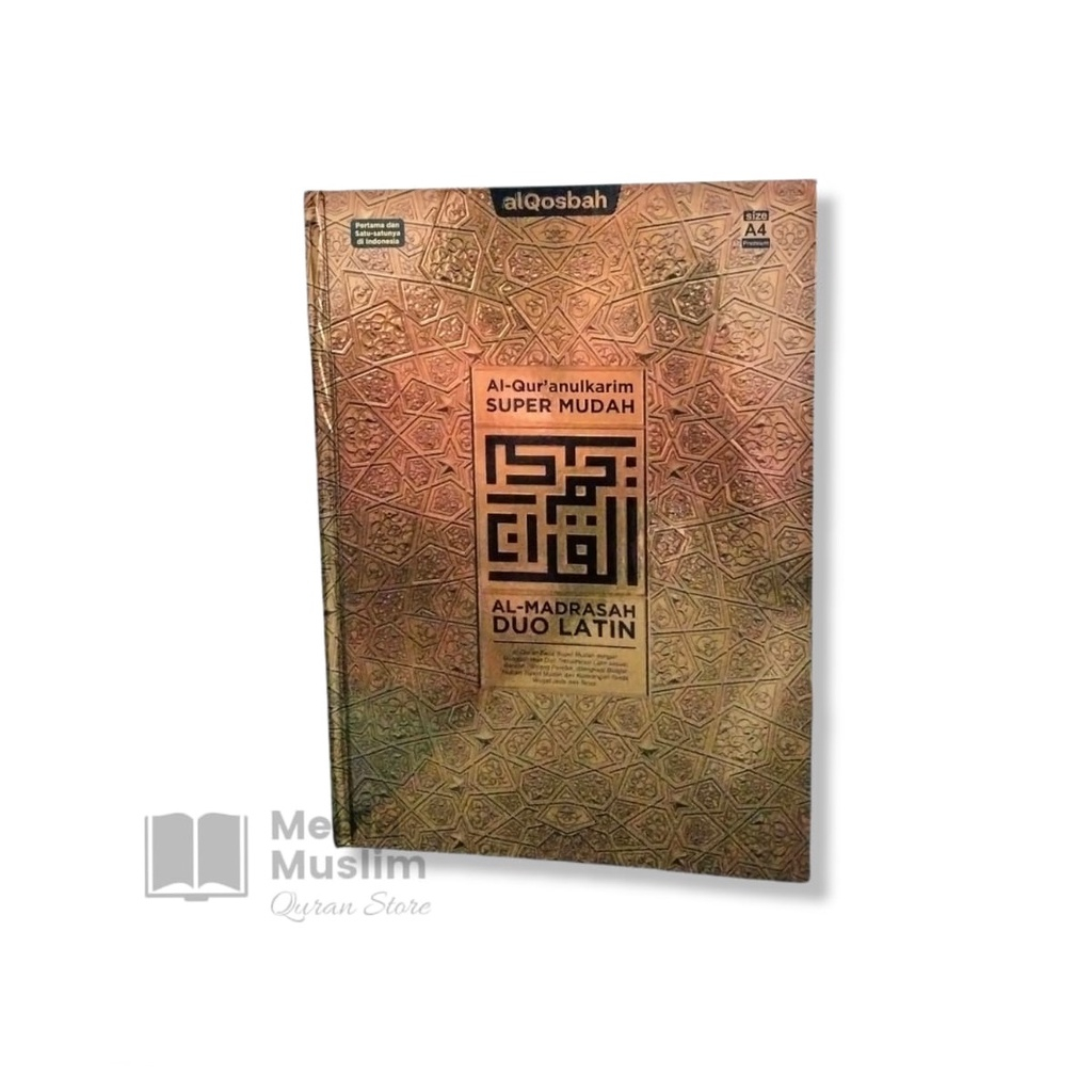 Al Qur'an Madrasah Duo Latin A4