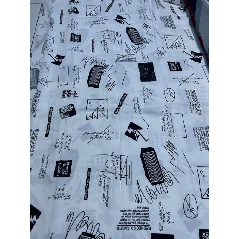 kain katun rayon Viscose Motif koran terbaru best seller